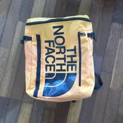 ノースフェイスヒューズボックス　オレンジ リュック