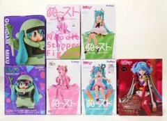 【美少女フィギュアまとめ売り】 初音ミク7点セット ぬースト5点+ザクミク2点