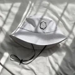 Maison Kitsuné　バケットハット　白