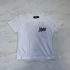 MOBB ハートデザイン Tシャツ 半袖 ホワイト