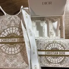 ホリデー限定★Dior 紙袋(ショッパー)、空箱、リボン セット★(おまけあり)