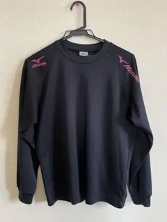 ミズノ ロンT 黒