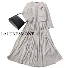 ロートレアモン ノーカラーツイードジャケット セットアップ 入学式 セレモニー