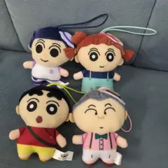 クレヨンしんちゃん　灼熱のカスカベダンサーズ　みにぬいぐるみ　4種セット