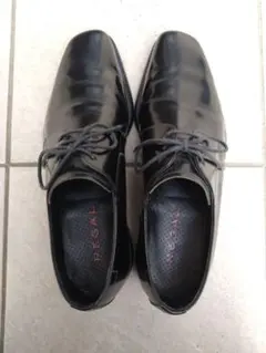 REGAL リーガル レザーシューズ プレーントゥ ブラック 26cm相当