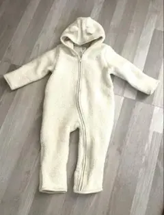 【Baby GAP】 ボアロンパース　ボディオール