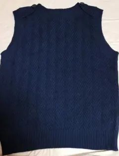 m*u様 ニットベスト LLサイズ