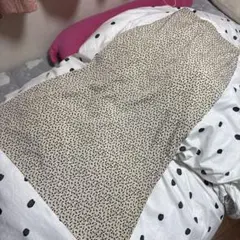 flower ベージュ 小花柄 ロングスカート