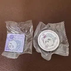ちいかわ くら寿司 アクリルマグネット 缶バッジ モモンガ
