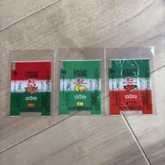 52 チロルチョコ 包み紙(小)／2008年【ポンジュースアソート】全3種