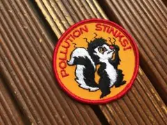 【70's スーパースカンク ワッペン】ビンテージ ガンジャ