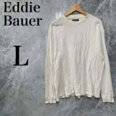 EddieBauer メンズ XL 生成り ワッフル ロンT サーマルのサムネイル