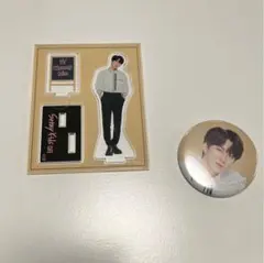 Straykids スキズカフェ アクスタ 缶バッチ チャンビン