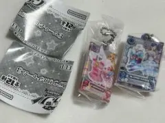 アイカツ　アクリルチャーム3 星宮いちご 霧矢あおい ガチャ