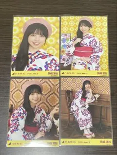 乃木坂46 生写真 浴衣 2026 川崎桜 3種コンプ - メルカリ
