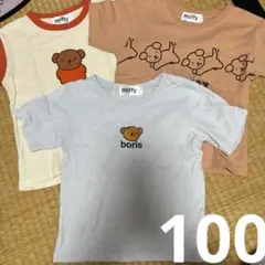 ミッフィー　Tシャツ　100cm ボリス