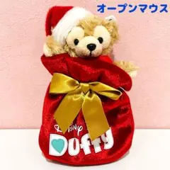 新品タグ付き☆ お顔厳選 ダッフィー 2007 クリスマス ぬいぐるみバッジ