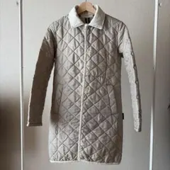 ラベンハム　キルティングコート　フード付き