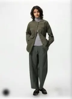 人気！ユニクロ.ジャージーカーブパンツ♡