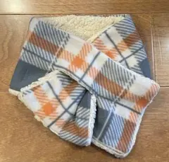 フリースボアマフラー