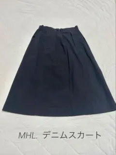 MHL. コットン Aラインスカート サイズⅠのサムネイル