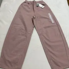 【新品未使用 タグ付】 ✨GUガールズバレルレッグジーンズ M 150