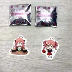 ホロライブ さくらみこ スシロー コラボ 缶バッジ【未開封】2点 ＆ ピック2枚