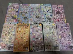 シール10枚セット ボンボンドロップシール うるちゅるポップシール