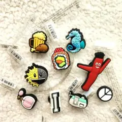 【新品未使用】正規品　crocs クロックス　ジビッツ　韓国　9個