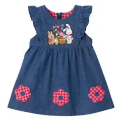 デニム ジャンバースカート 130cm