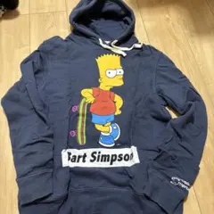 Bart Simpson パーカー ネイビー　Mサイズのサムネイル