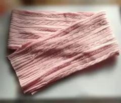 BEAMS　LIGHTS マフラー　ピンク