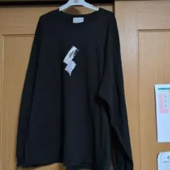 KMK ブラック ロングスリーブ Tシャツ 進撃の巨人 エレン・イェーガー