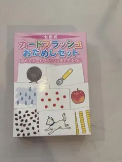 七田式 カードフラッシュおためしセット 知育玩具　かなえちゃんのサムネイル