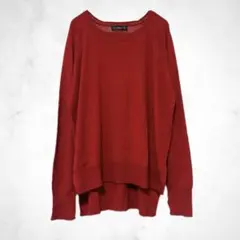 ZARA ザラ　ニット　長袖　M 赤系　薄手