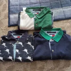 【TOMMY HILFIGER】　90年代ポロシャツ半袖古着