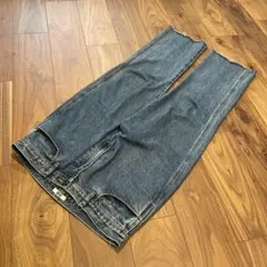 UNIQLO U カットオフストレートデニムパンツ