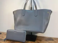 BARCOS バルコス シュリンクレザー バイカラーハンドバッグ 2way