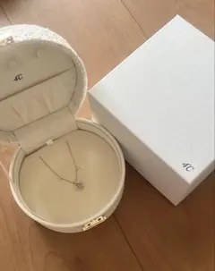 4℃♡ムーンストーン6月誕生石☆プチネックレス♡