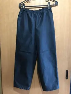 着物リメイク、ワイドパンツ