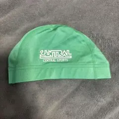 CENTRAL SPORTS 水泳帽 緑色　M
