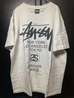 Stussy ワールドツアー Tシャツ ホワイトのサムネイル