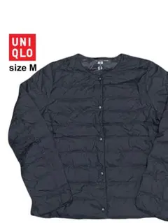 ★UNIQLO★ウルトラライトダウン ジャケット★ノーカラー★レディース★M★