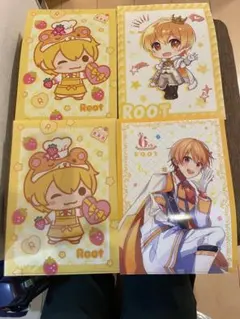 すとぷり　るぅとくん　クリアファイル４点セット