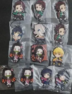 鬼滅の刃 一番くじ 初期 ラバーストラップ セット