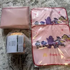 マクドナルド 2026福袋4点セット ピンク