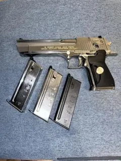 たけたけ東京マルイデザートイーグル&M92Fクロームステンレスセット TOKYO MARUI（東京マルイ） デザートイーグル.50AE クロームステンレス トイガン