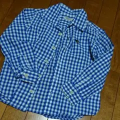 ⑩ダブルB   チェックシャツ 120