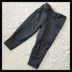 メンズ 作業用 ボアワーク パンツ ネイビー Lサイズ 綿100%