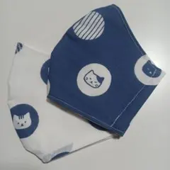 大きめサイズお猫ハンドメイドマスク